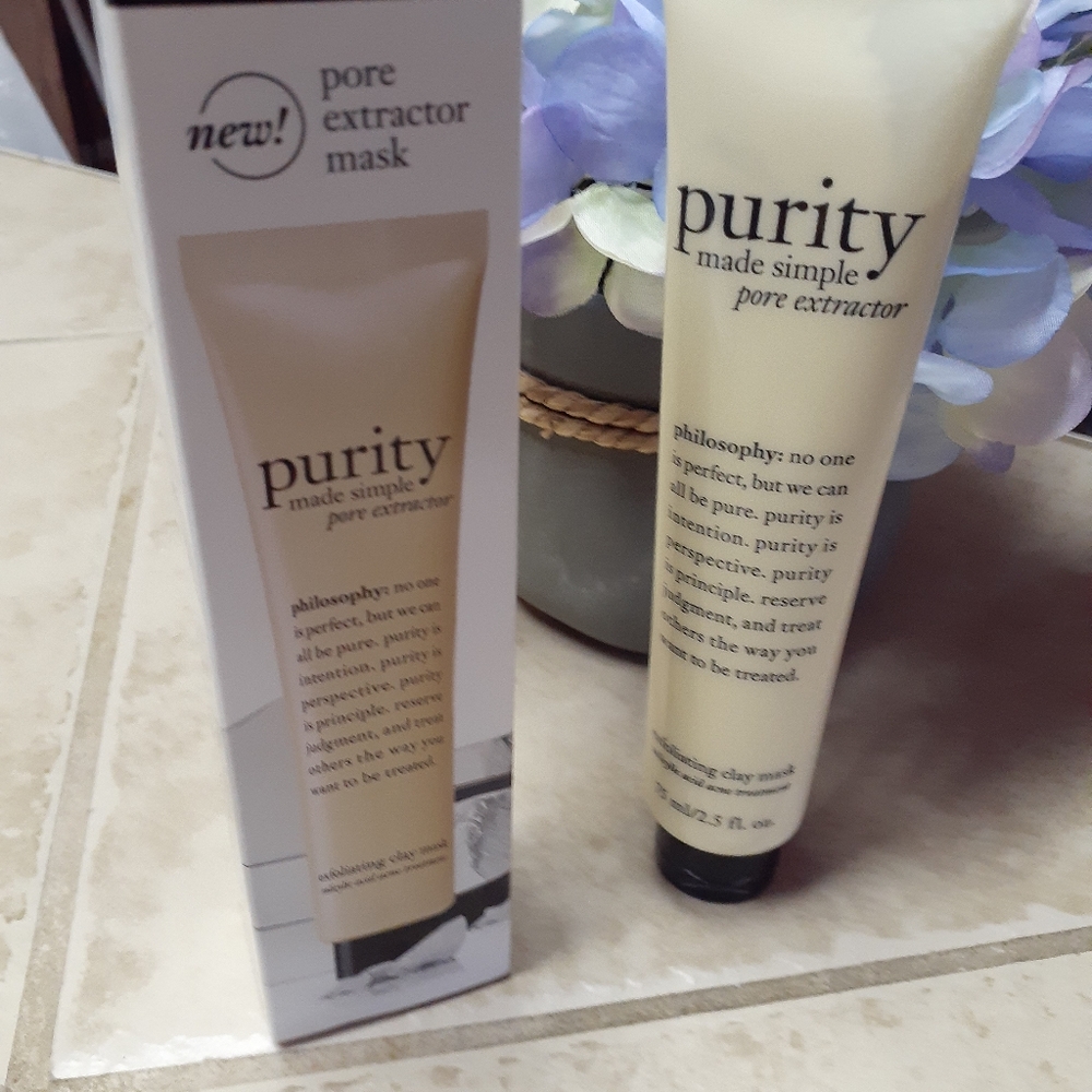 Philosophy pore extractor mask new